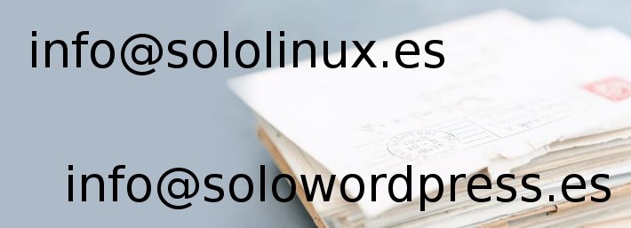 Contactos sololinux solowordpress