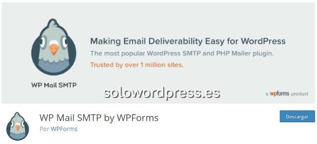 Plugin de correo WP Mail SMTP