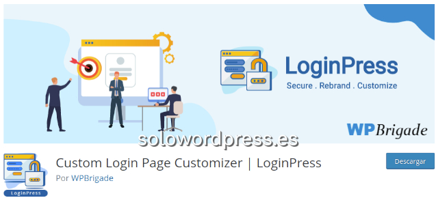 Cambiar la pantalla de ingreso a WordPress - LoginPress