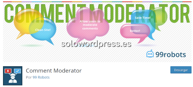 Formas de Gestionar los Comentarios en WordPress - Comment Moderator