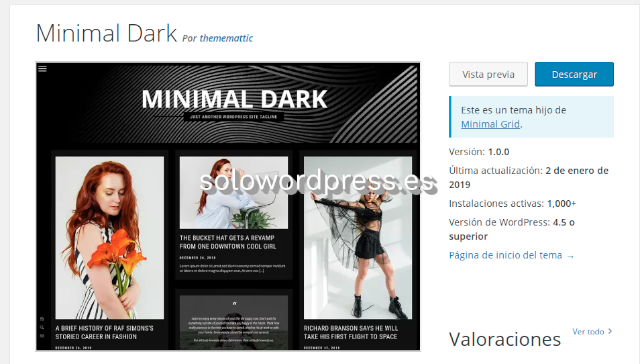 Razones para crear tu propio Dark Mode en WordPress - El tema Minimal Dark