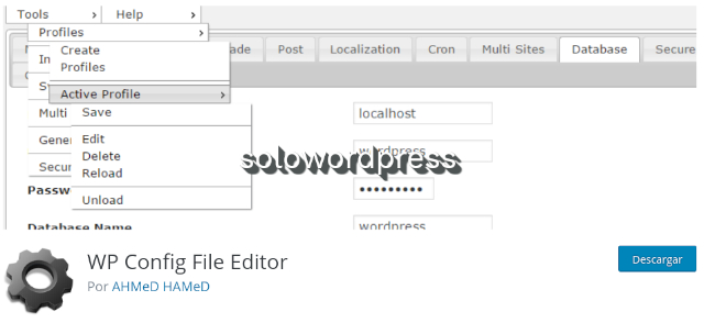 El Archivo wp-config.php en WordPress - WPConfig File Editor